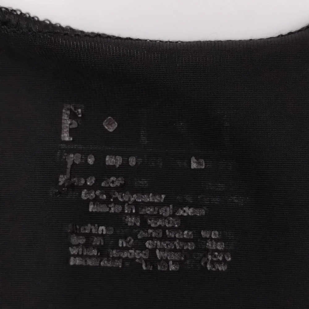 F•I•T black dress bodysuit shape wear READ DESCRIPTION